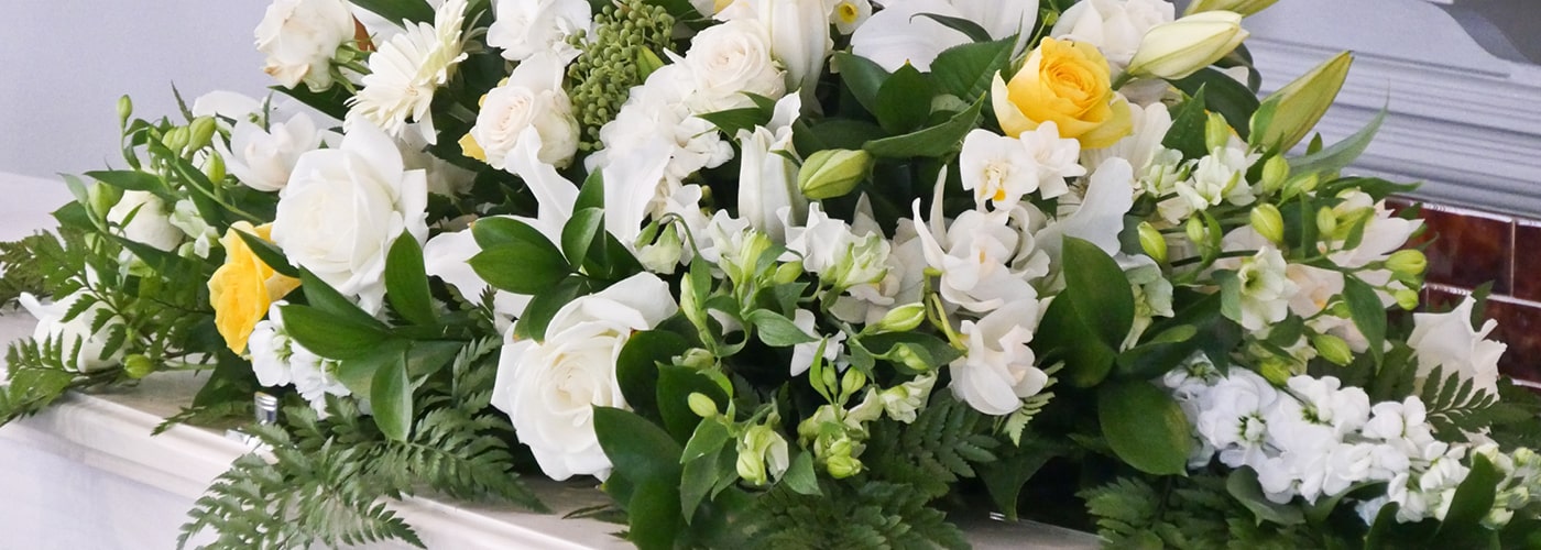 Funeral flowers from Six Ways Florist in Llanelli