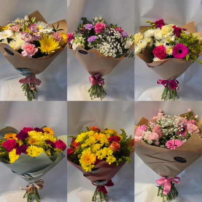 florist choice bouquet - mixed cut flower bouquets for general occasions, you can of course mention if anything you don't want ie lilies if have cats, some examples florist choice bouquet - mixed cut flower bouquets for general occasions, you can of course mention if anything you don't want ie lilies if have cats, some examples